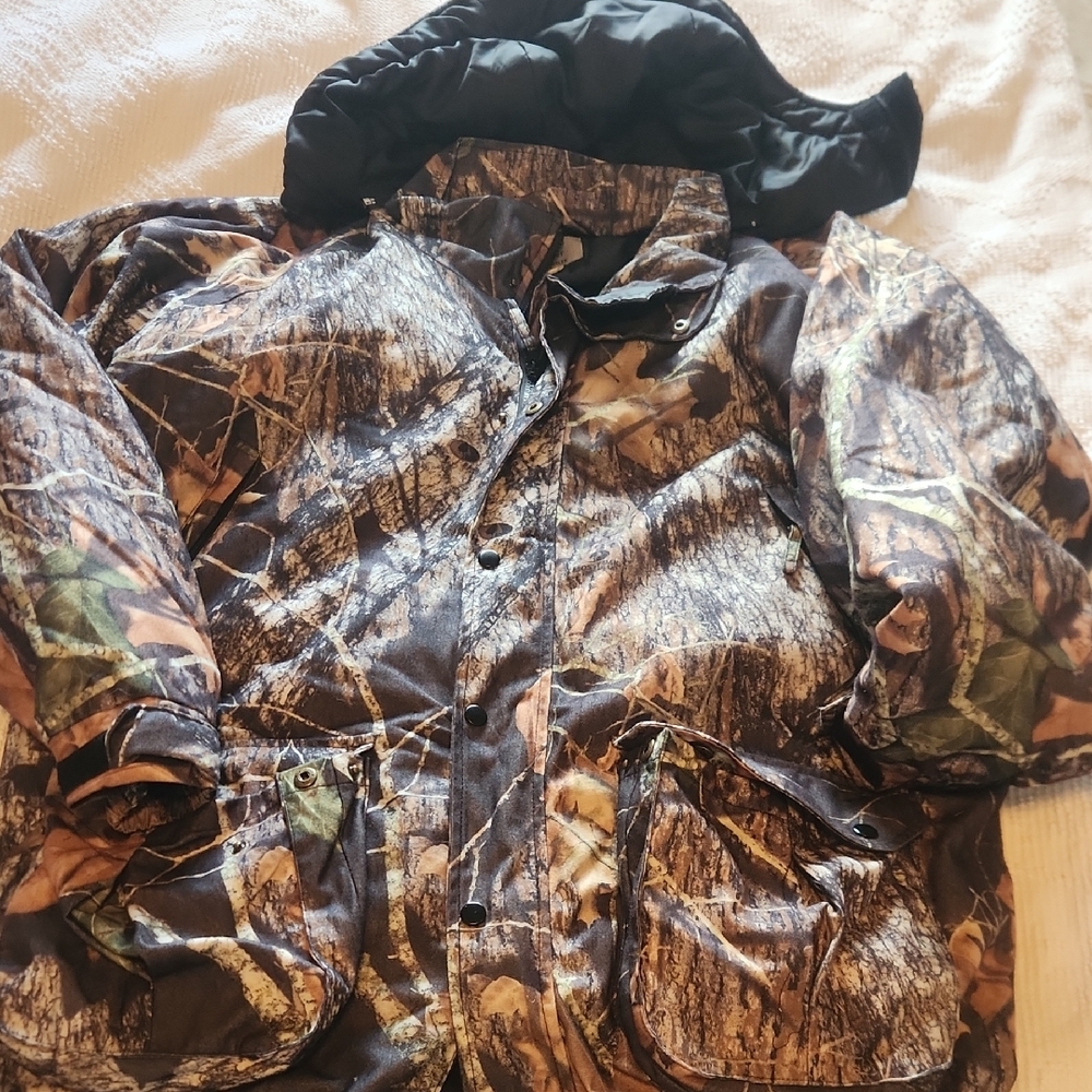 Camouflage Hooded Jacket